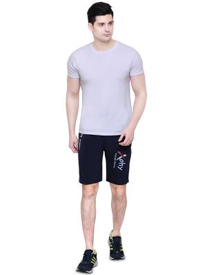 navy blue side stripe shorts - 16462444 - Standard Image - 4