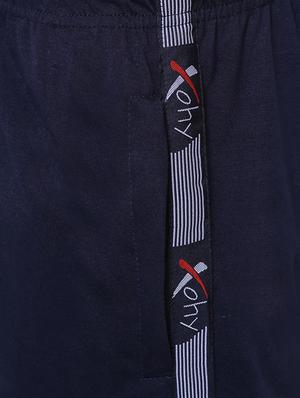 navy blue side stripe shorts - 16462444 - Standard Image - 5