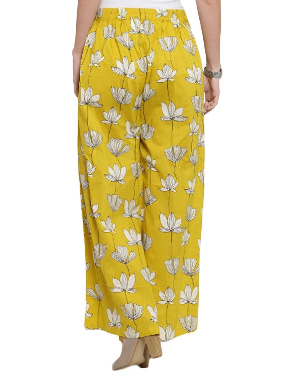 high rise floral palazzo - 16465765 - Zoom Image - 3