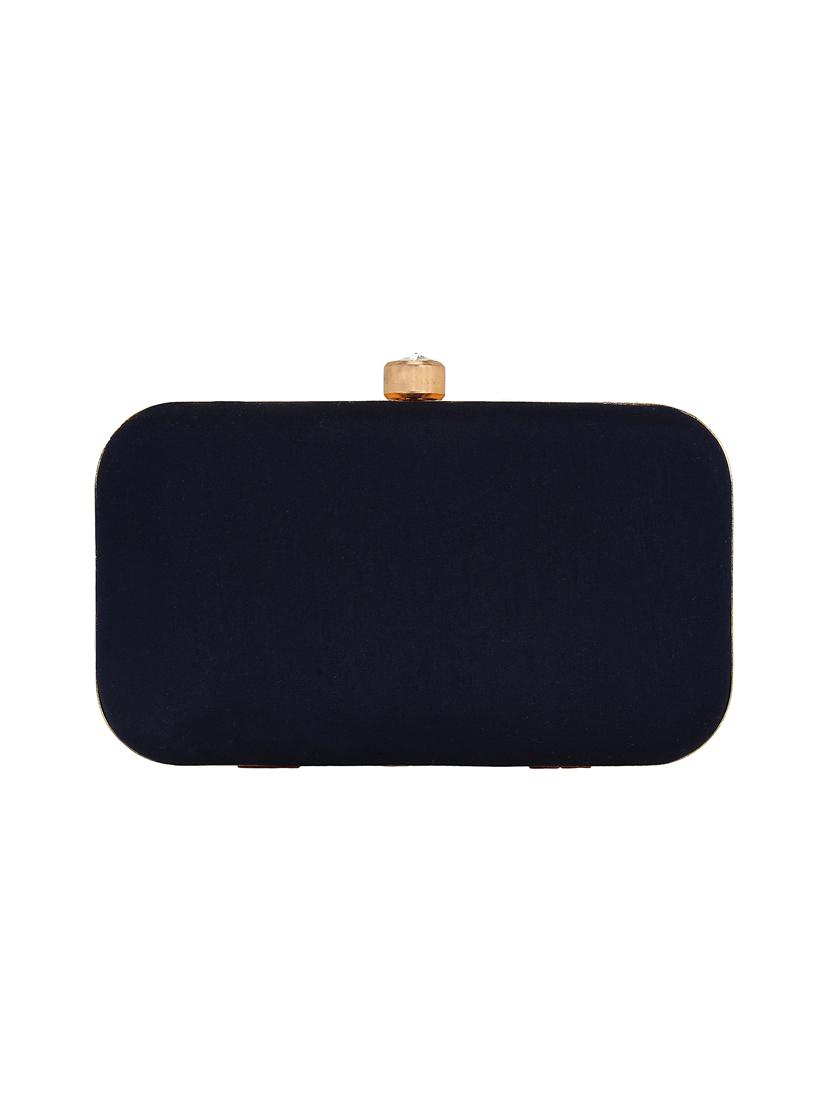 brown velvet box clutch - 16466008 - Zoom Image - 2