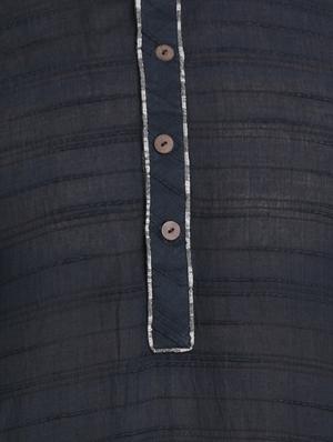 black striped long kurtas kurta - 16466173 - Standard Image - 4