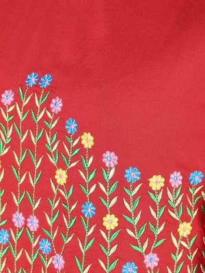 embroidered straight kurta - 16466309 - Standard Image - 5