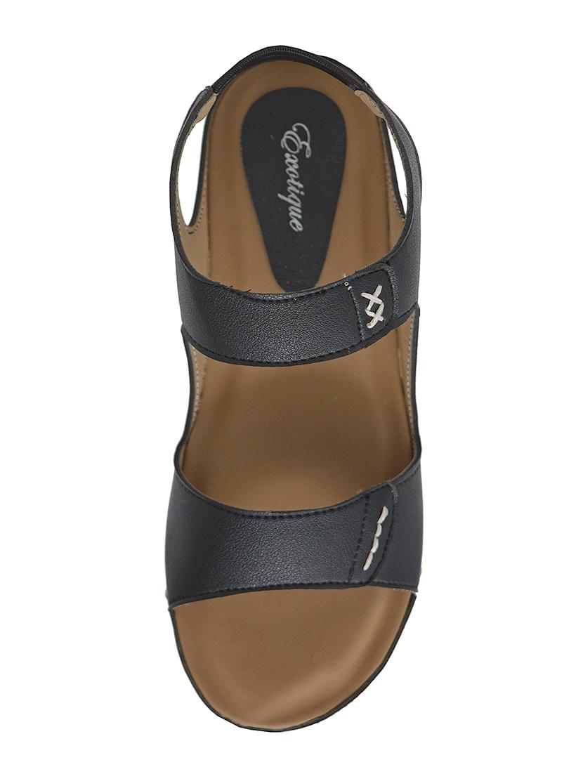 black back strap sandals - 16466375 - Zoom Image - 3