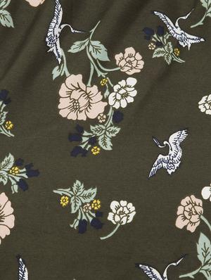 halter neck floral asymmetric top - 16466422 - Standard Image - 5