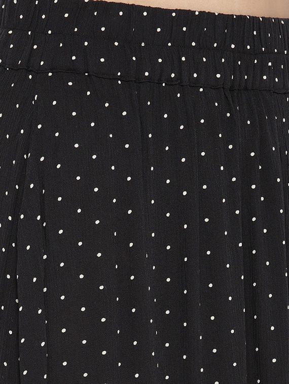 knot detail pin dot top & skirt set - 16466565 - Zoom Image - 5