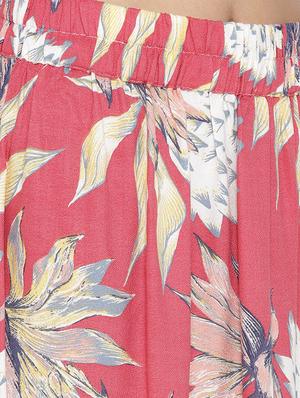 knot detail floral top & skirt set - 16466566 - Standard Image - 5