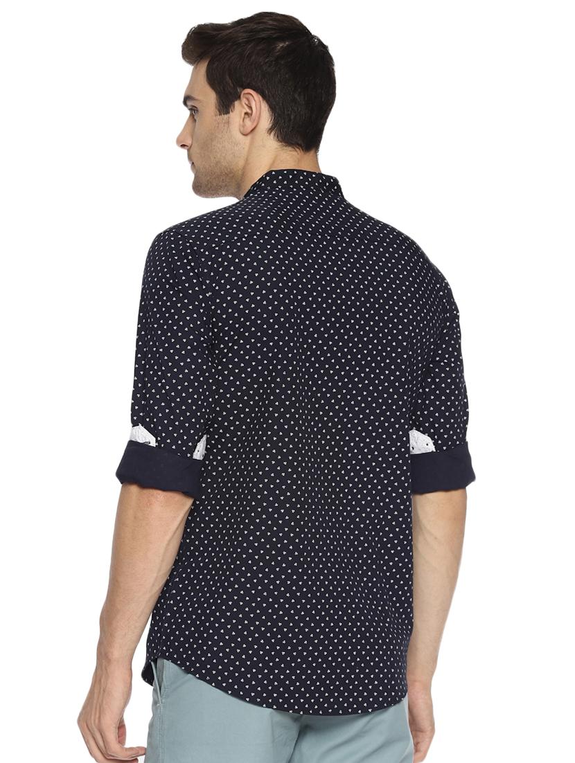 black printed casual shirt - 16466688 - Zoom Image - 3