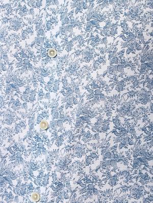 blue printed casual shirt - 16467028 - Standard Image - 5