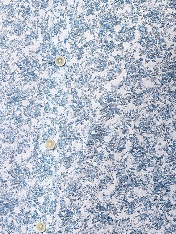 blue printed casual shirt - 16467028 - Zoom Image - 5