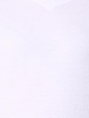 v neck long sleeved solid tee - 16467936 - Standard Image - 5
