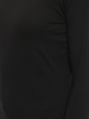 boat neck thumb hole sleeved tee - 16468276 - Standard Image - 5