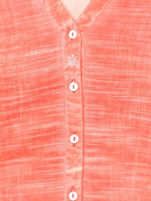 mandarin neck raglan sleeved shirt - 16468392 - Standard Image - 5