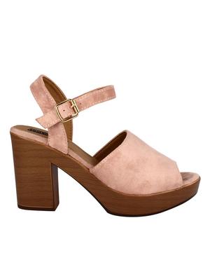 pink ankle strap sandals - 16468436 - Standard Image - 2