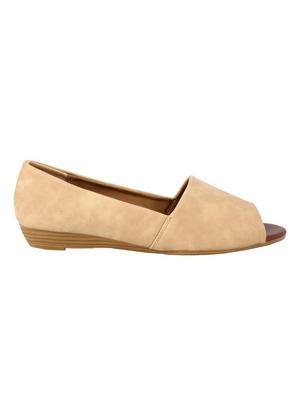 beige slip on wedges - 16468444 - Standard Image - 2