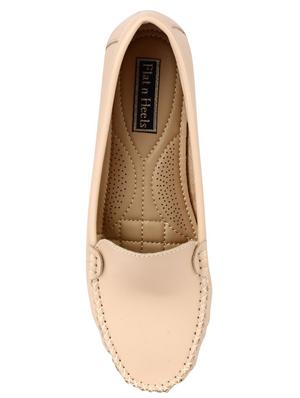 beige slip on loafers - 16468447 - Standard Image - 4