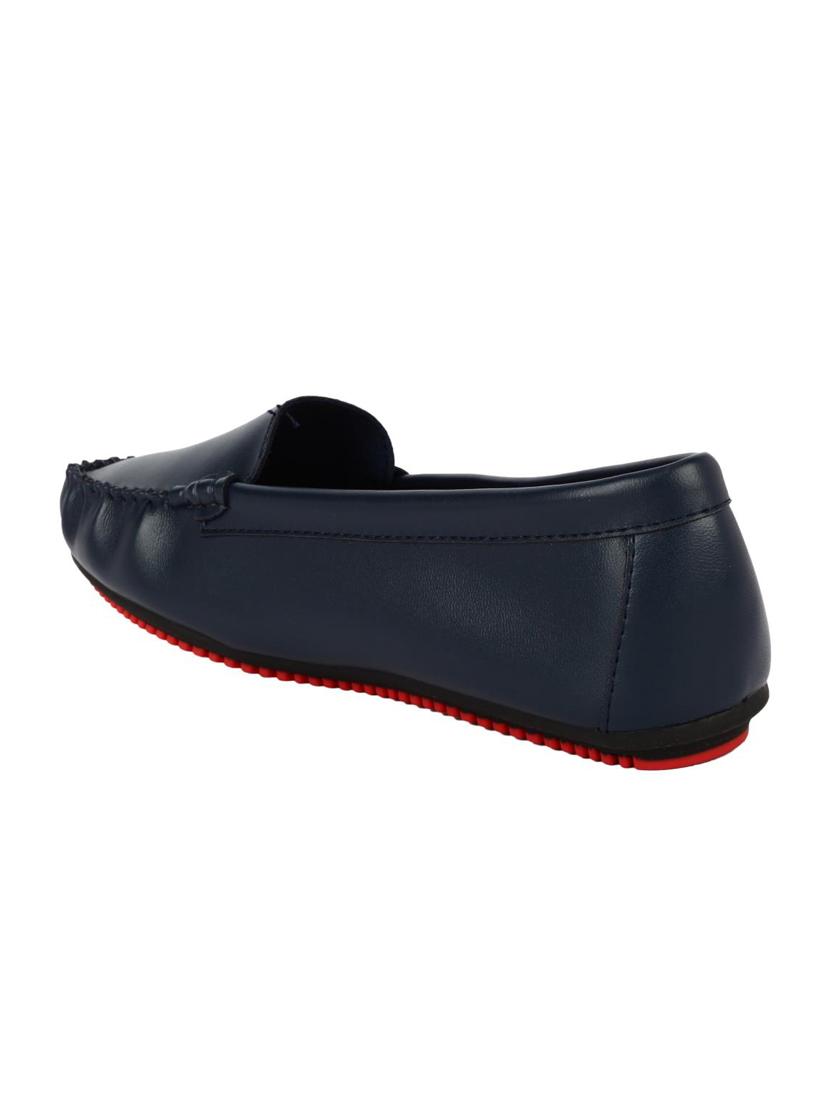 navy slip on loafers - 16468448 - Zoom Image - 3