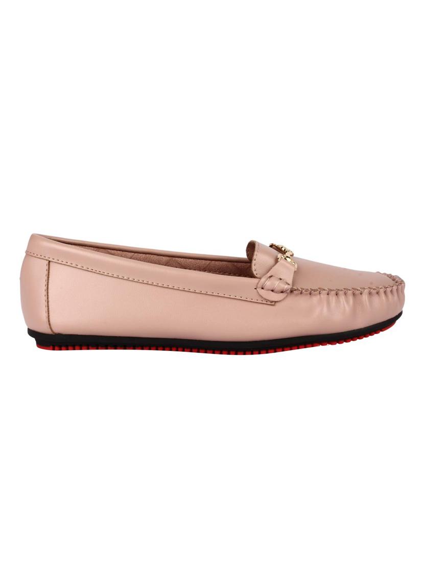 pink slip on loafers - 16468451 - Zoom Image - 2