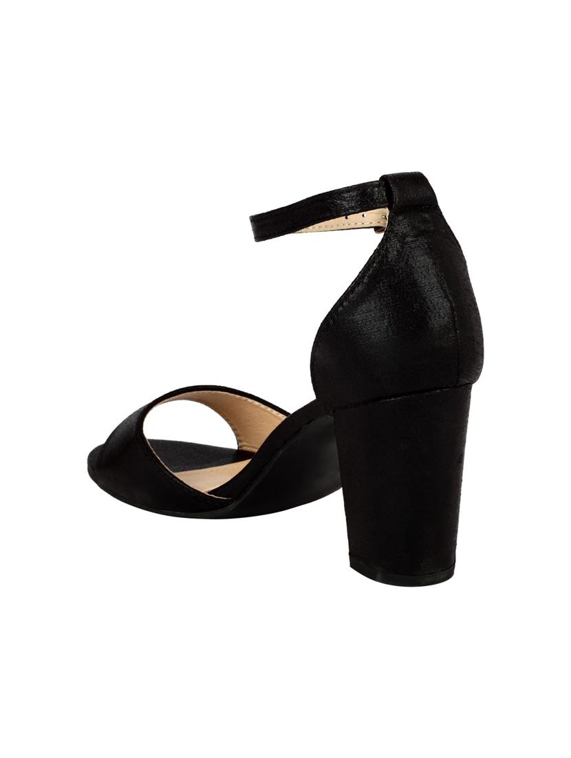 black ankle strap sandals - 16468468 - Zoom Image - 3