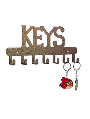 decorative metal wall 7 hooks keys holder - 16470230 - Standard Image - 2