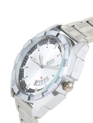 timebre round dial analog watch-(tmgxslv253) - 16470747 - Standard Image - 2