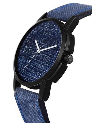 timebre round dial analog watch-(tmgxblu790) - 16470938 - Standard Image - 2