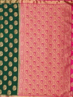 conversational kanjivaram saree with blouse - 16471470 - Standard Image - 4