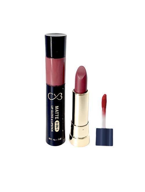 cvb paris matte 2in1 lipgloss & lipstick shade#13 - 16471718 - Standard Image - 1