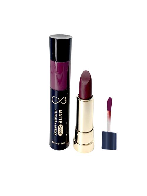 cvb paris matte 2in1 lipgloss & lipstick shade#15 - 16471720 - Standard Image - 1