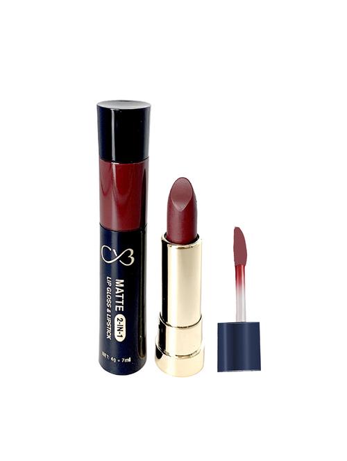 cvb paris matte 2in1 lipgloss & lipstick shade#18 - 16471723 - Standard Image - 1