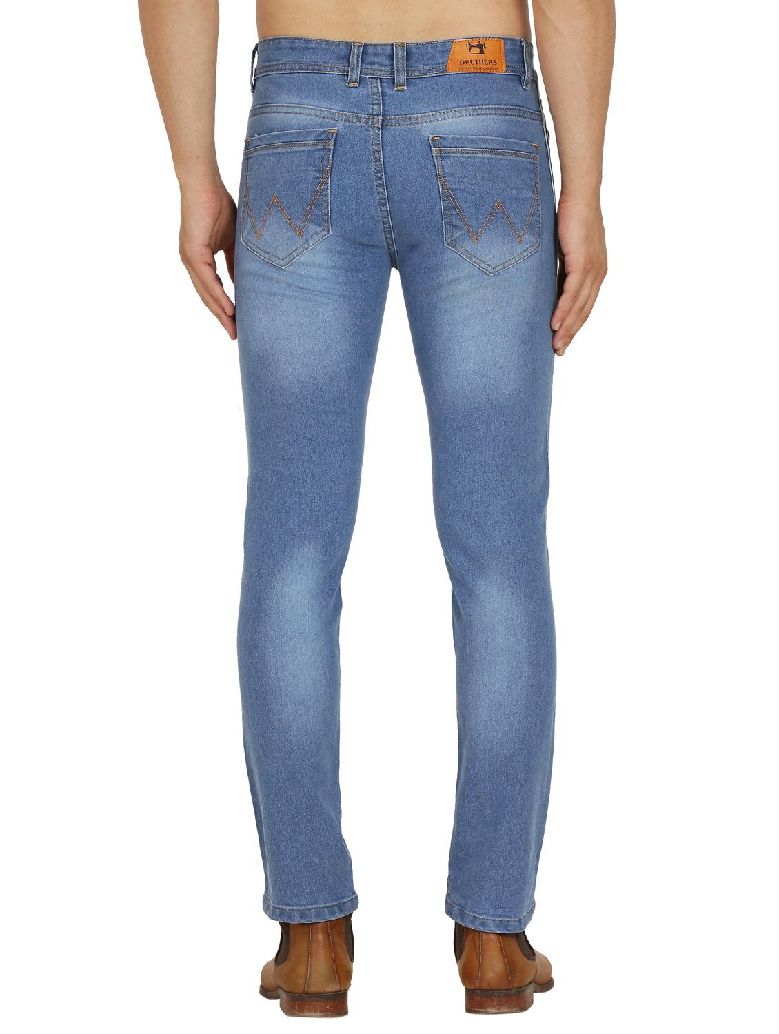 light blue side taped jeans - 16472181 - Zoom Image - 3