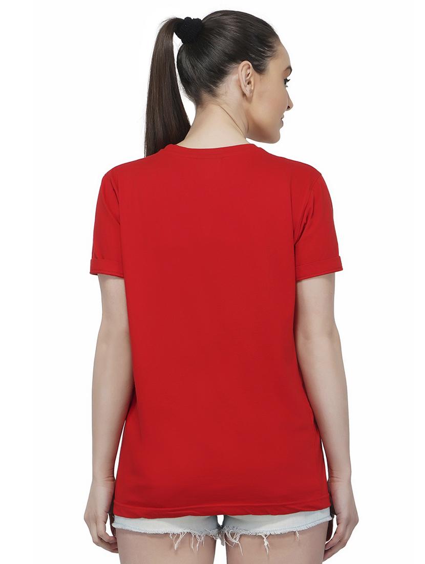 crew neck quirky text tee - 16472242 - Zoom Image - 3