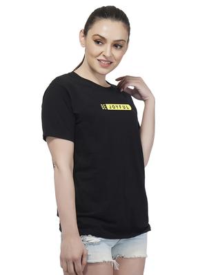 crew neck quirky text tee - 16472243 - Standard Image - 2