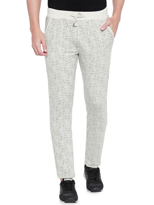 white printed jogger - 16472421 - Very Small Image - 1