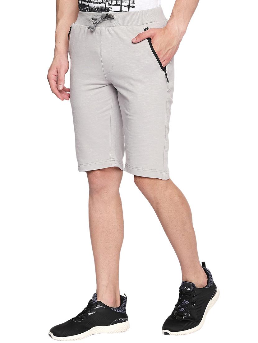 light grey solid shorts - 16472430 - Zoom Image - 2