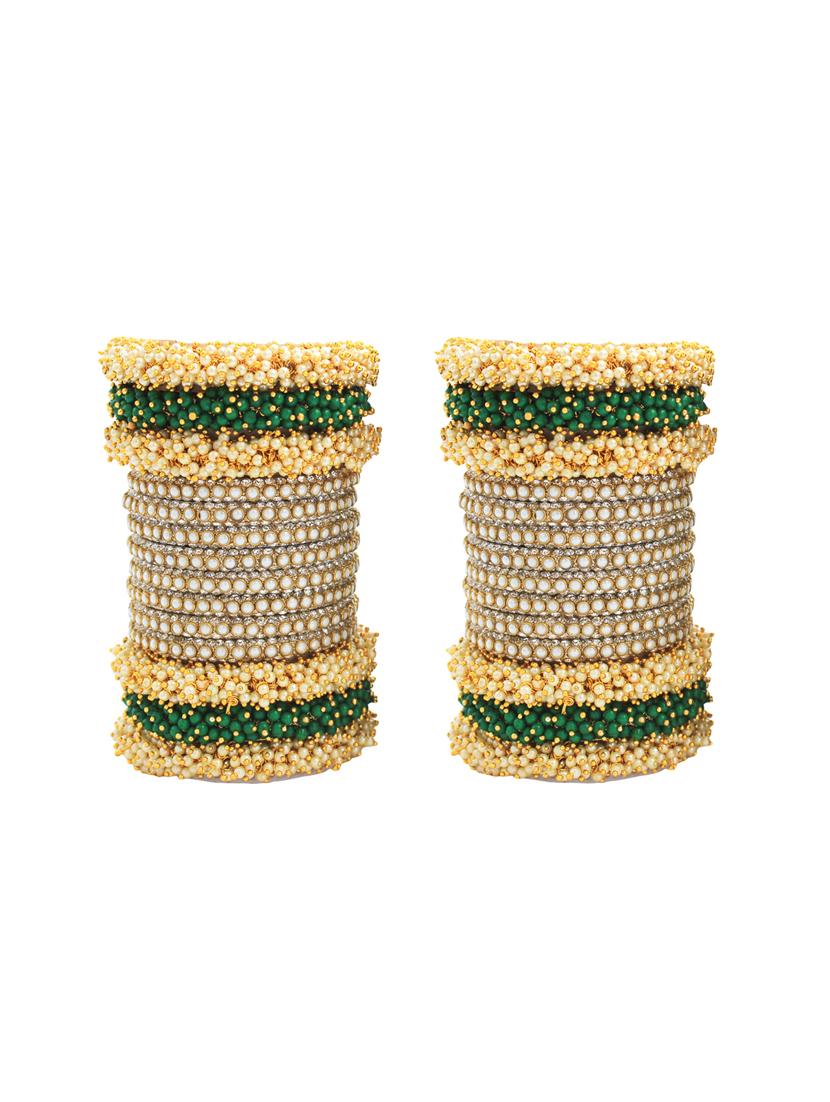 green metal bangle - 16472641 - Zoom Image - 1