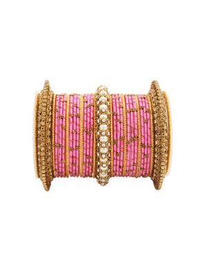 pink metal bangle - 16472834 - Standard Image - 2