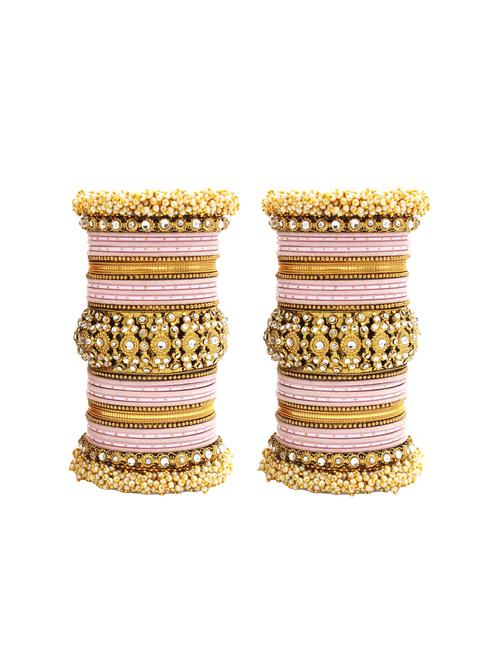 pink metal bangle - 16472913 - Standard Image - 1