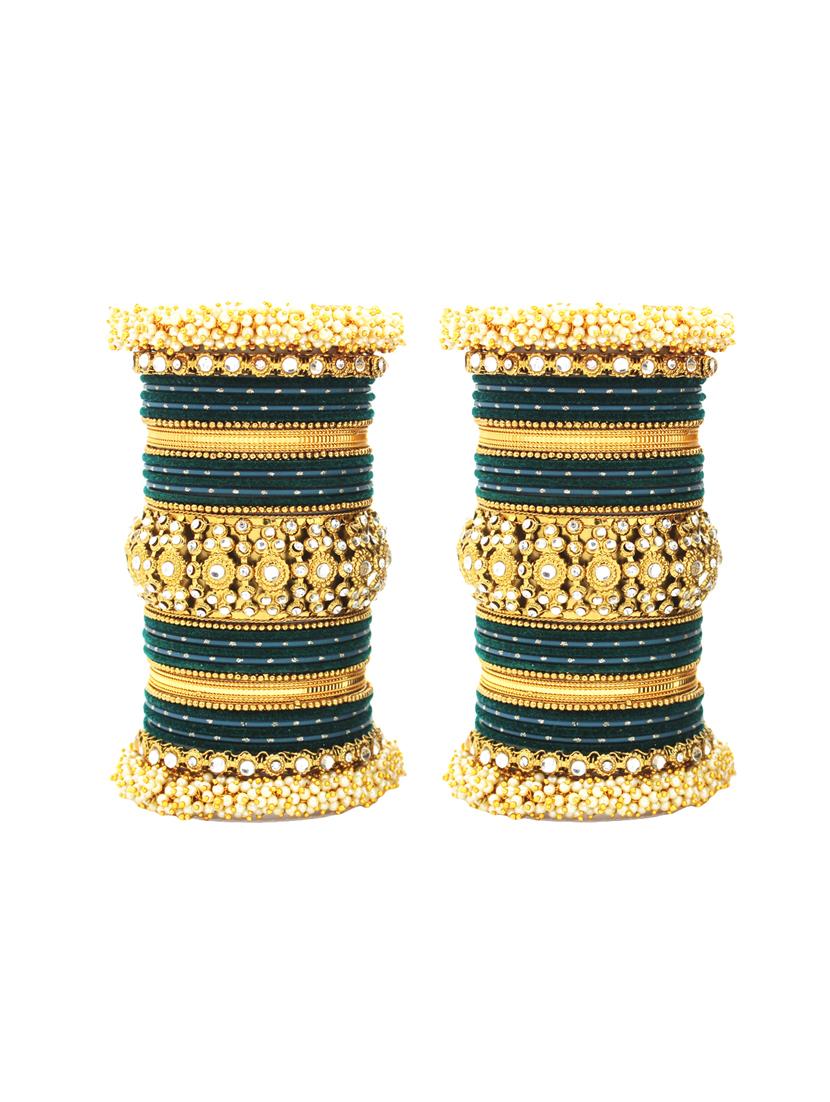 green metal bangle - 16472916 - Zoom Image - 1