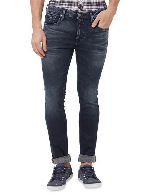 blue light washed denim jeans - 16473158 - Standard Image - 1