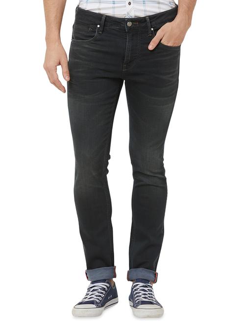 black light washed denim jeans - 16473159 - Standard Image - 1