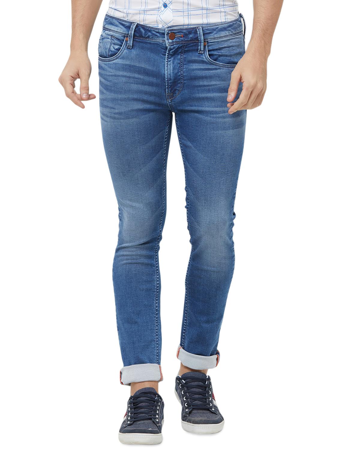 blue light washed denim jeans - 16473205 - Zoom Image - 1