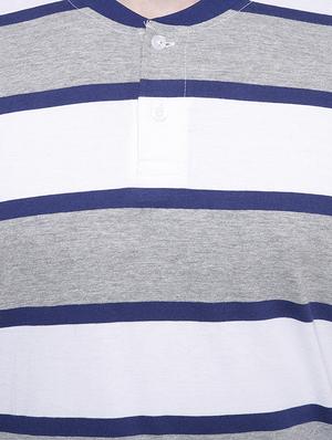 grey striped t-shirt - 16474440 - Standard Image - 5