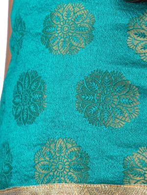 green embroidered lehnga choli - 16474487 - Standard Image - 4