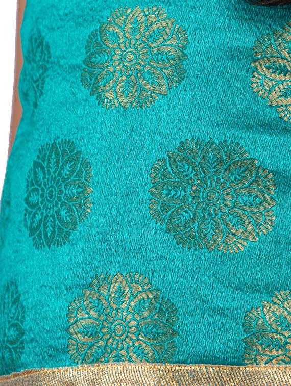 green embroidered lehnga choli - 16474487 - Zoom Image - 4