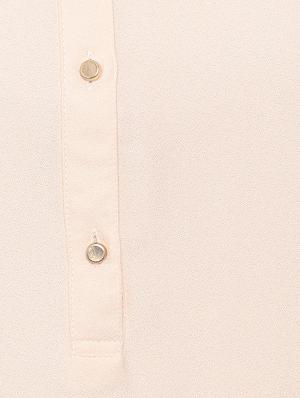 long sleeved shirt collar top - 16475812 - Standard Image - 4