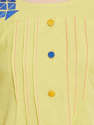 embroidered a-line dress - 16475866 - Standard Image - 4