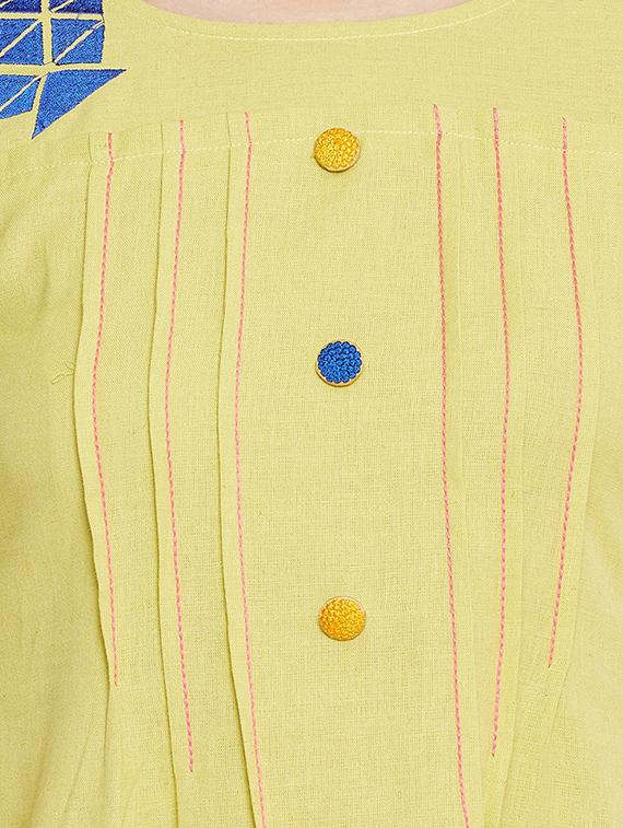 embroidered a-line dress - 16475866 - Zoom Image - 4