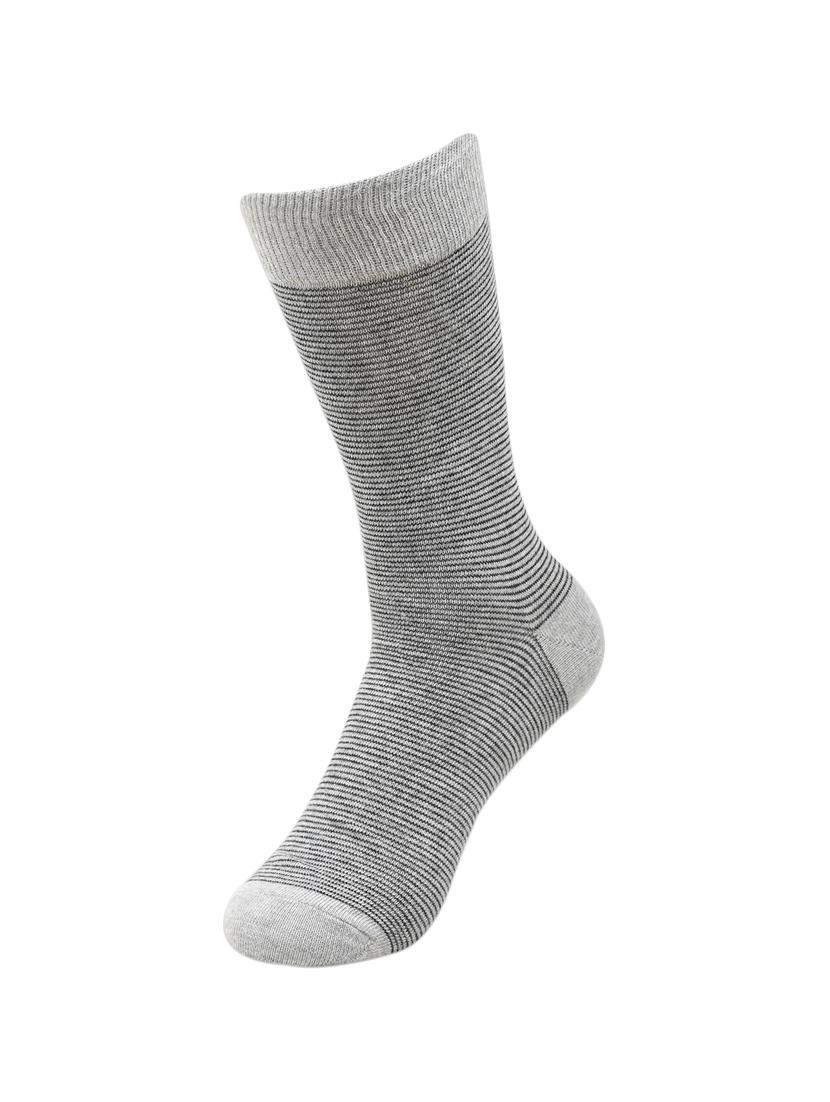 set of 5 multi colored cotton above ankle length sock - 16476259 - Zoom Image - 5