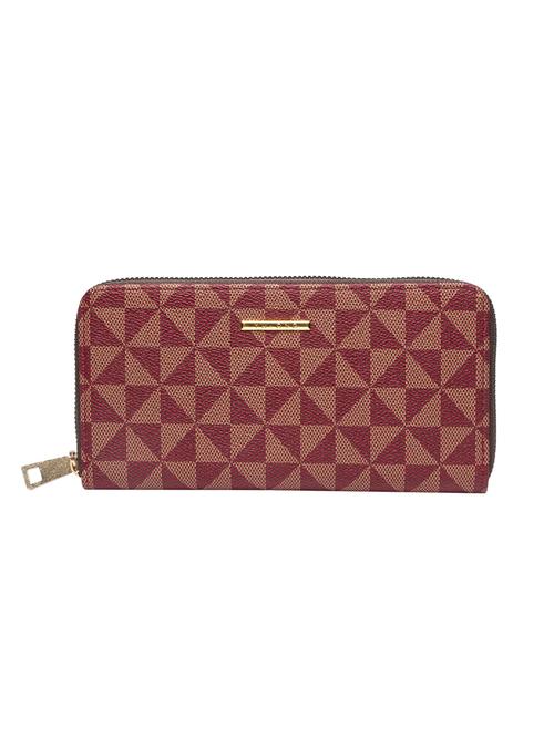 red leatherette (pu) wallet - 16477101 - Standard Image - 1