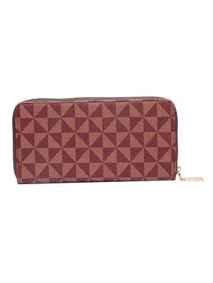 red leatherette (pu) wallet - 16477101 - Standard Image - 2
